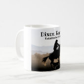 Cheval Cowboy De Ranch Personnalisé Établi Mug De  (Devant gauche)