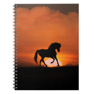 Cheval Cutomizable dans le Carnet du coucher du so