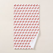 Cheval dalécarlien (Serviette à main)