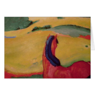 Cheval dans un paysage, 1910