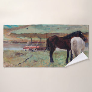 Cheval dans un pré, Edgar Degas