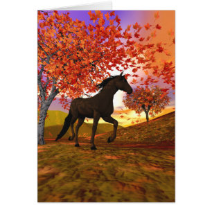 Cheval d'automne