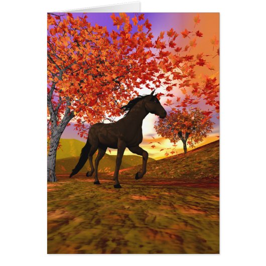 Cheval d'automne (Devant)