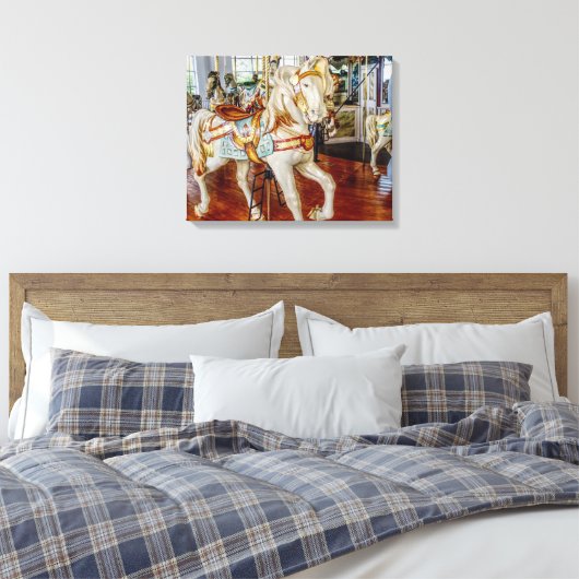 Cheval de carrousel — Toile Grande impression (Insitu(Chambre))