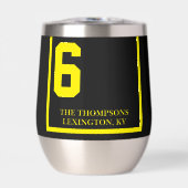 Cheval de course 6 Noir Derby personnalisé (Avant)