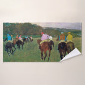 Cheval de course de Longchamp, Edgar Degas (Serviette de bain)