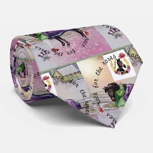 cheval de course derby cravate (Roulé)