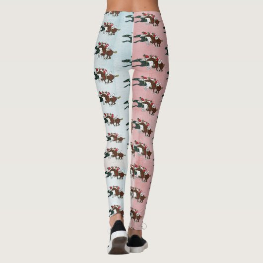 Cheval de course Leggings (Dos)