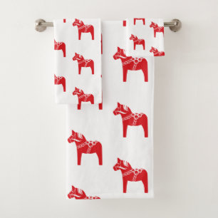 Cheval de Dala suédois de Noël scandinave