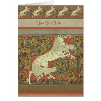 Cheval de danse Art nouveau - Personnaliser