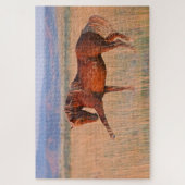 "Cheval de guerre" Jigsaw Puzzle (Vertical)