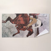 Cheval de Jockey et de Course, Lautrec (Serviette de bain)