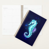 Cheval de mer de glace cristal sur Arrière - plan  (Devant avec enveloppe)