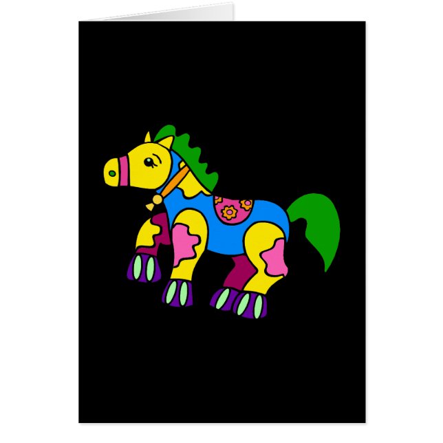 Cheval de patchwork (Devant)