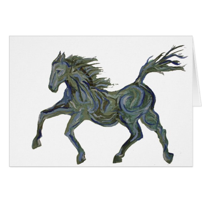 Cheval de peinture (Devant horizontal)