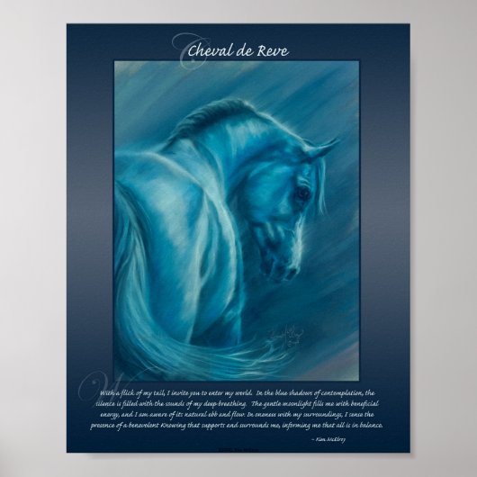 Cheval de Reve Poster (Voorkant)