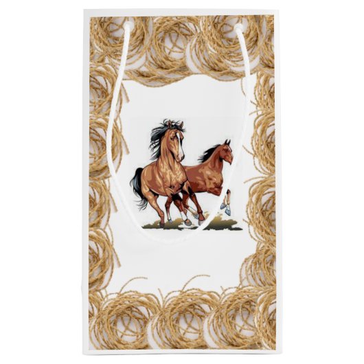 Cheval de sac cadeau (Dos)