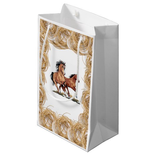 Cheval de sac cadeau (Devant Angle)