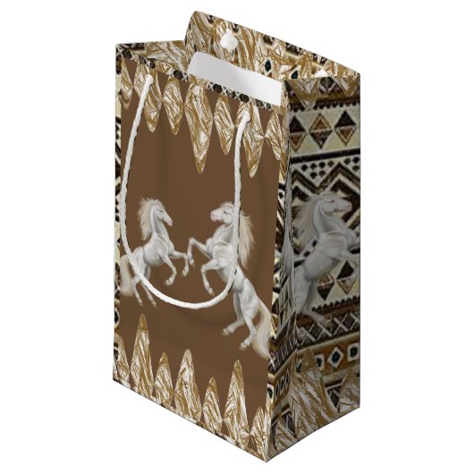 Cheval de sac cadeau (Devant Angle)