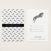 Cheval de saut | Scribble Horse | Entraîneur de ch (Devant & derrière)