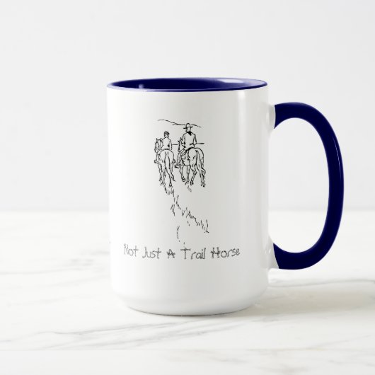 Cheval de sentier ACTHA - Option de Mug Prix A (Droite)