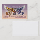 Cheval de Sun, cartes de visite de cheval de lune (Devant / Derrière)