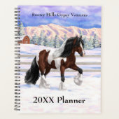 Cheval de Tinker Tinker Gypsy Vanner Brown Pinto (Devant)