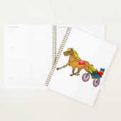 Cheval de trot et conducteur (Devant avec enveloppe)