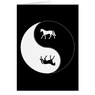 Cheval de Yin Yang