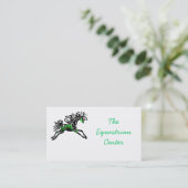 Cheval Design Cartes de visite Customisés (Debout devant)