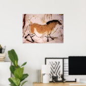 Cheval Dun - Poster de peinture de la grotte préhi (Bureau à domicile)