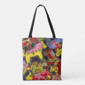 Cheval d'un Sac fourre-tout de couleur différent (Dos)