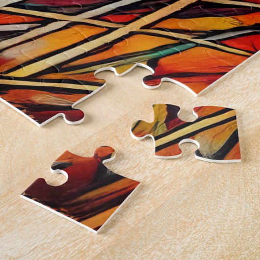 Cheval en Herbe 600 Piece Puzzle (Côté)