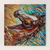 Cheval en Herbe 600 Piece Puzzle (Horizontal)