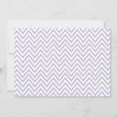 Cheval équitation Photo Pony Purple Invitation Inv (Dos)