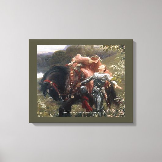 Cheval Et Amateurs - Toile Enveloppée (Recto)