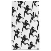 Cheval et cavalier de mosaïque de sac de cadeau de (Dos)