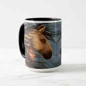 Cheval et femme Mug (Devant gauche)