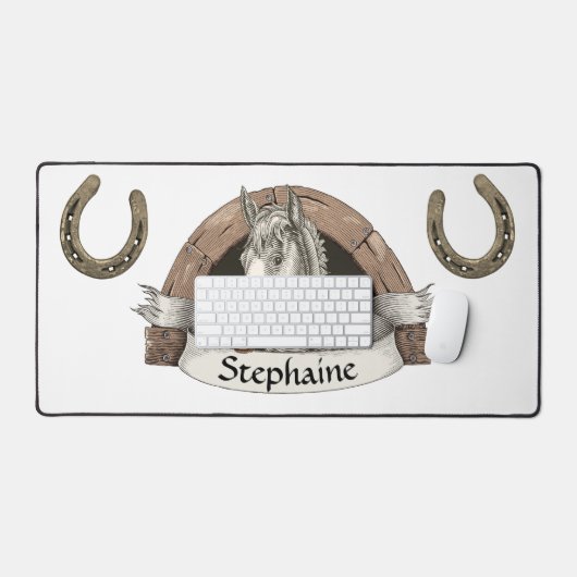 Cheval et fer à cheval (Clavier et souris)