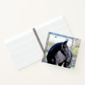 Cheval et lever du soleil au Carnet du lac (Intérieur)