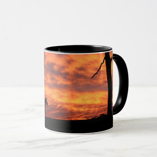 Cheval et Mug Sunrise (Devant droit)