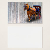 CHEVAL ET TRANSPORT (Devant & derrière)