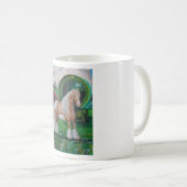 Cheval et Van Mug romantiques traditionnels (Devant droit)