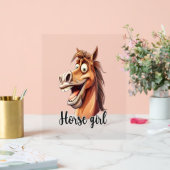 Cheval Fille Drôle Cheval (Mariage)