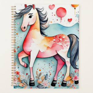 Cheval floral mignon