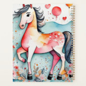 Cheval floral mignon (Dos)