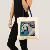 Cheval Fourre-tout ou sac de shopping (Devant (produit))