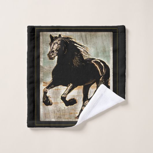 Cheval frais 03 (Gant de toilette)