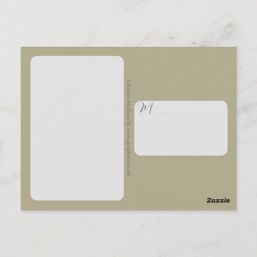 Cheval friésien - Carte postale (Dos)