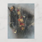 Cheval Frison - Carte postale (Devant)